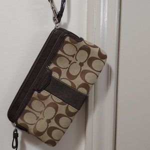 Coach wristlet